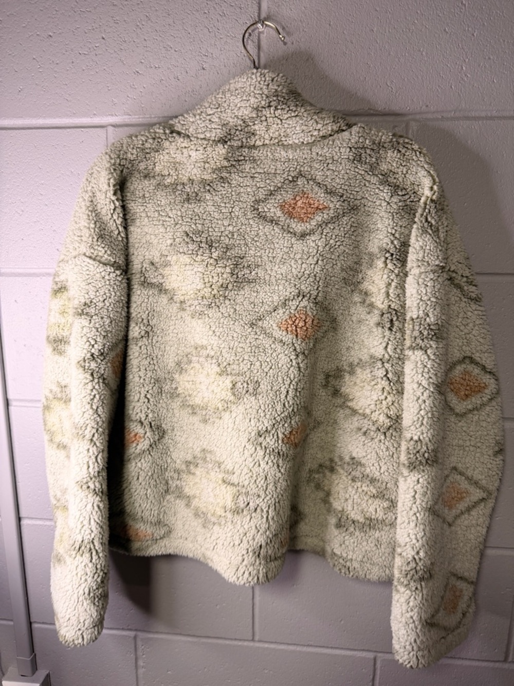 Thread & Supply Sage Shaggy Aztec Half-Zip Pullover - Picture 5 of 5